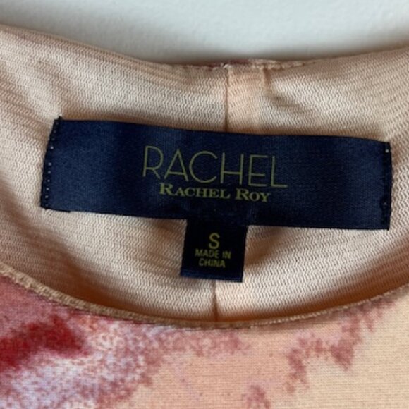 Rachel Rachel Roy Nectarine Swirl Midi Sheath Dress Sleeveless Size Small NWT - Picture 6 of 8